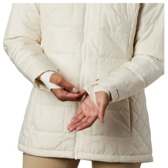 NWT Columbia Women's Carson Path Interchange 3 in 1 Hooded Teal Jacket Size 3X - Picture 3 of 16